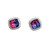 Multicolor Crystal Stud Earrings