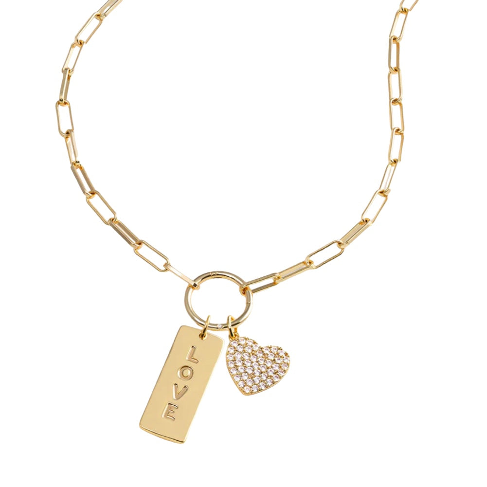 Brielle Convertible Medallion Chain Necklace in Gold | Kendra Scott