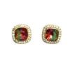 Multicolor Crystal Stud Earrings