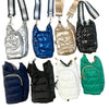 Water Bottle Puffer Crossbody Bag (8 colors)