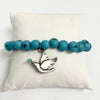 Turquoise Beaded Dove Bracelets