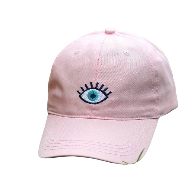 Evil Eye Embroidered Baseball Cap