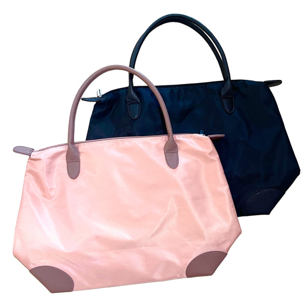 Nylon Weekender Tote