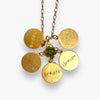 Gold Inspire Yourself Charm Necklace