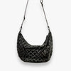 Crescent Shaped Quilted Shoulder/Handbag