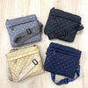 On The Go Quilted Crossbody Bag