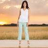 Holti Linen And Cotton White Tank