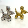 Gold And Silver Balloon Dogs- Small, Medium, Large