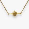 Dainty Starburt Charm Necklace