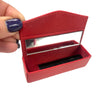 ILI Leather Lipstick Case with Mirror