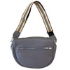 Double Zip Fanny Pack/Sling Bag Grey