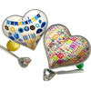 Happy Hanukkah Holiday Heart Bowl With Heart Spoon