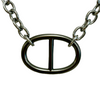 Silver Double Layer Chain Necklace