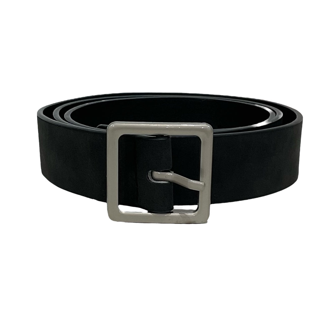 Black Suede Belt