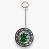 Handmade Opalescent Mosaic Keychains/Charms