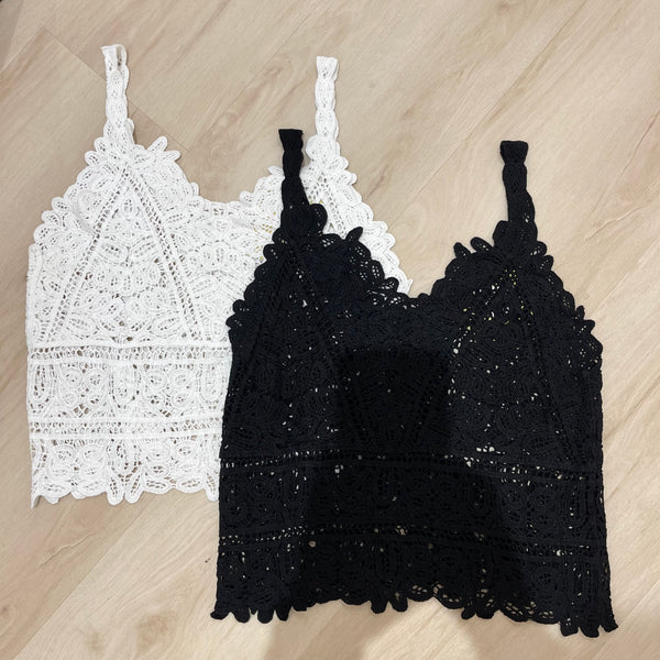 Crochet Lace Camisole Top