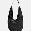 Tom Zip Black Leather Bag