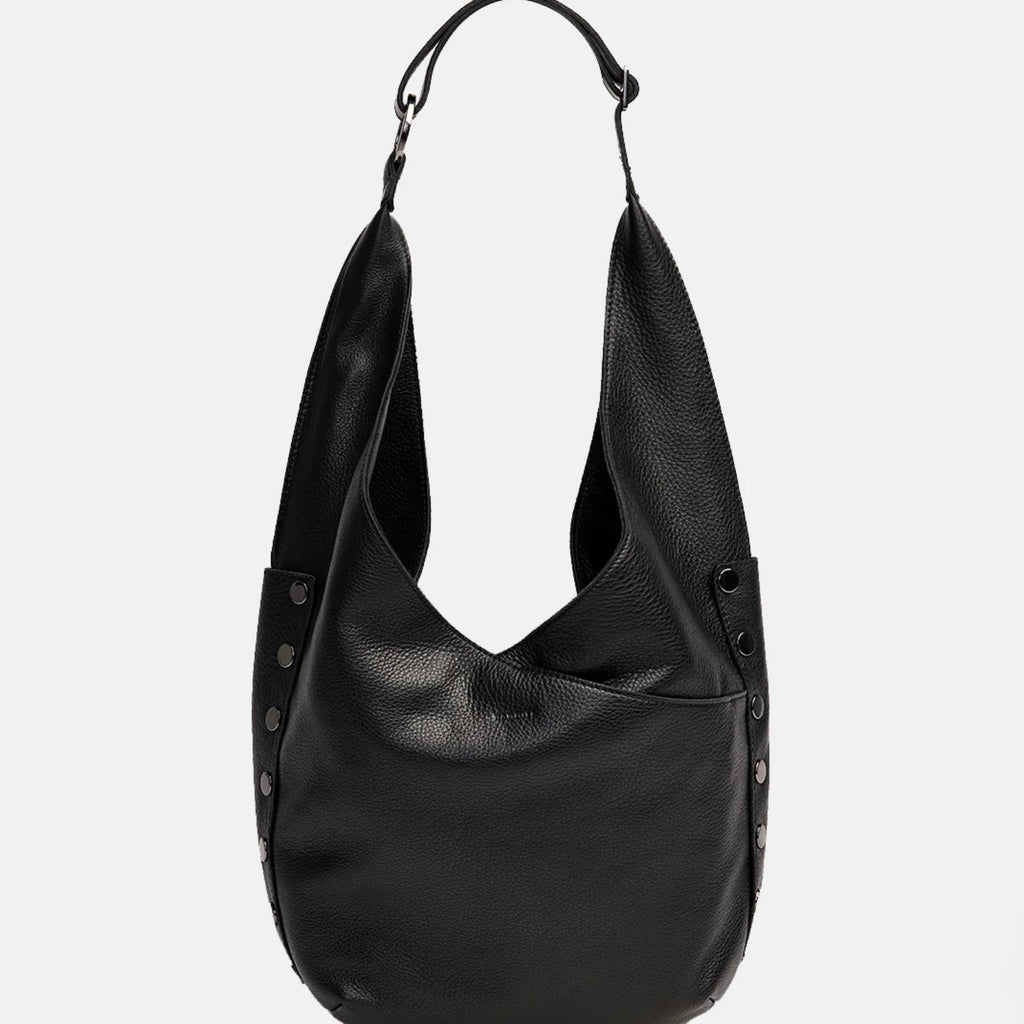 Tom Zip Black Leather Bag