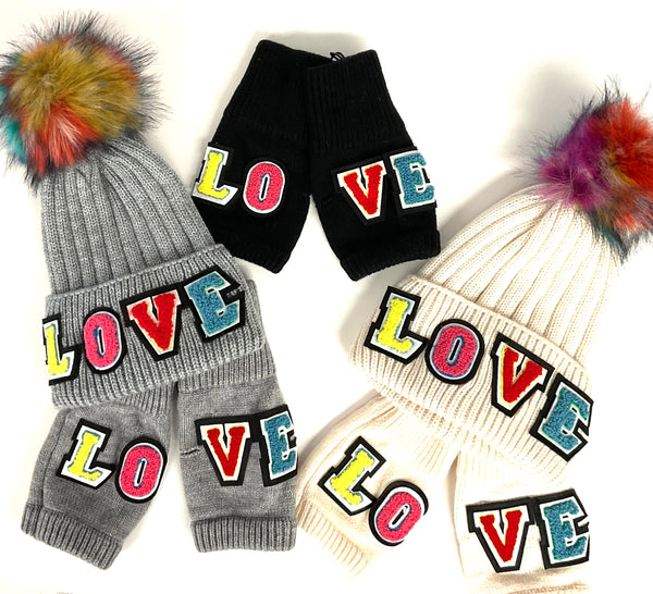 Love Hats & Fingerless Mittens