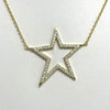 CZ Bright Shining Star Necklace