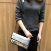 Black Foldover Clutch/Crossbody