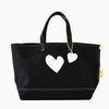 The Tote Imperfect Heart Black