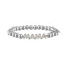 CZ MAMA 6 MM Beaded Stretch Bracelet