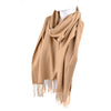 Solid Color Acrylic Cashmere Feel Winter Scarves