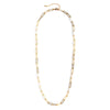 Splendid Iris - 24" Large link chain necklace