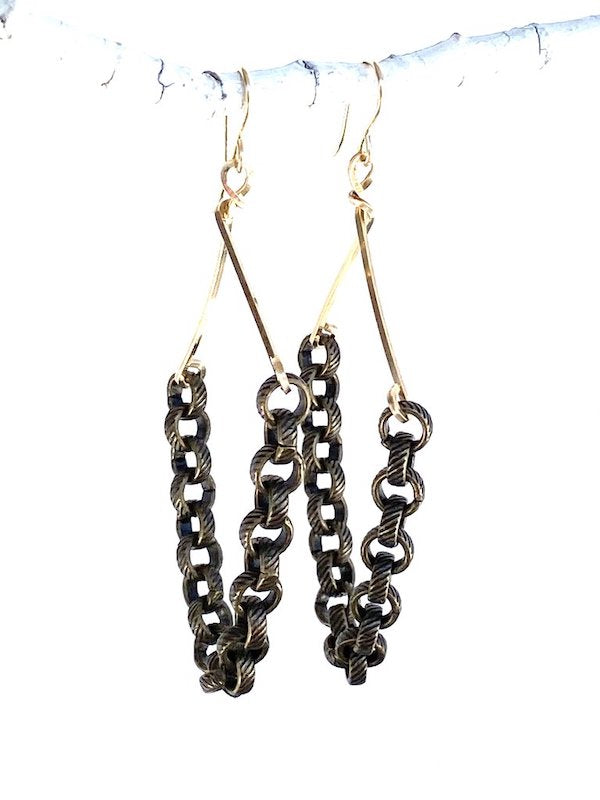 Chain Drop Earrings