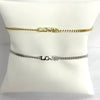 Mini Love Curb Chain Bracelet