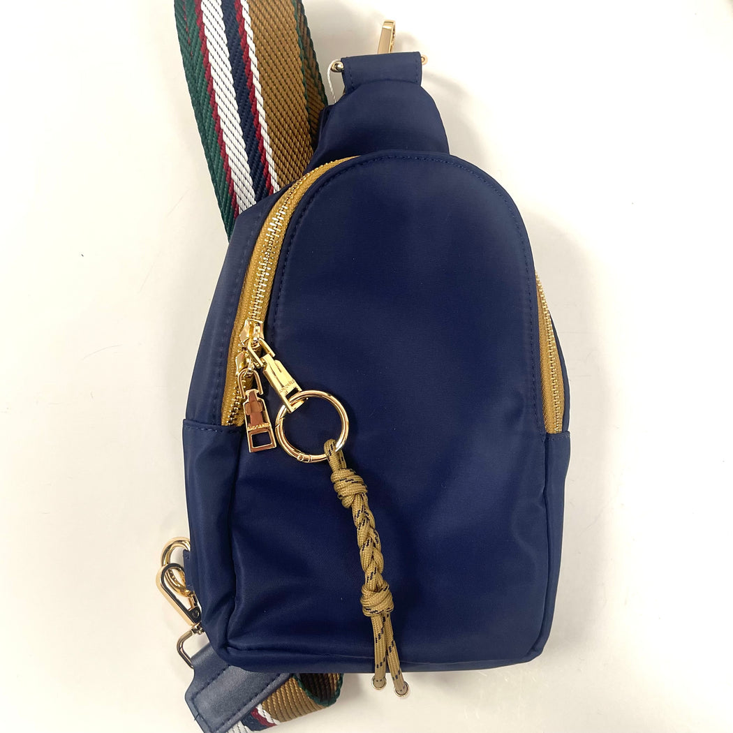 Versatile Style with SeliniNY's Interchangeable Strap Nylon Crossbody Bag