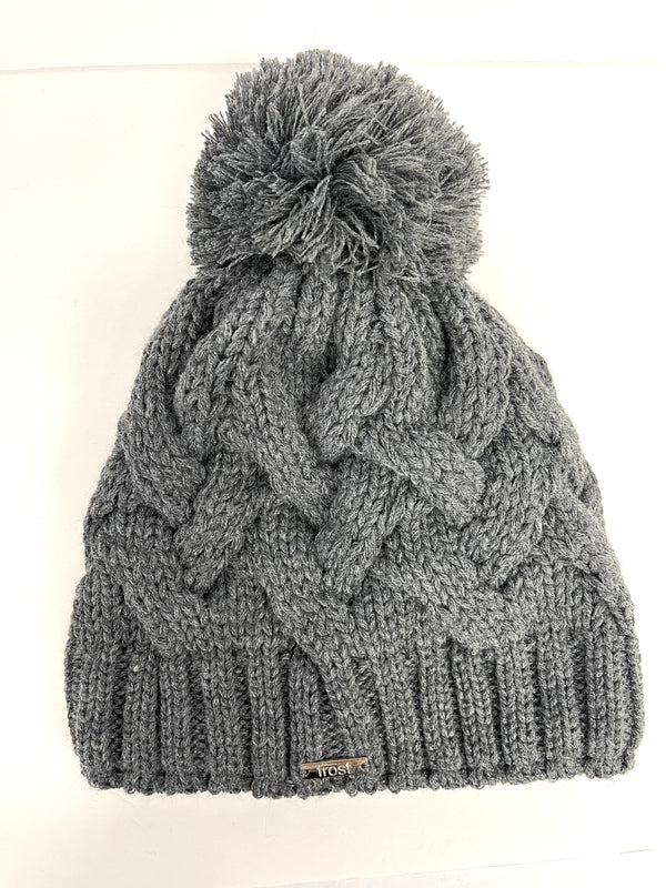 Frost Knit Insulated Pom Hat