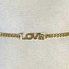 Mini Love Curb Chain Bracelet