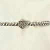 Pave Heart 4 MM Bracelet