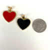 Heart Enamel Charm